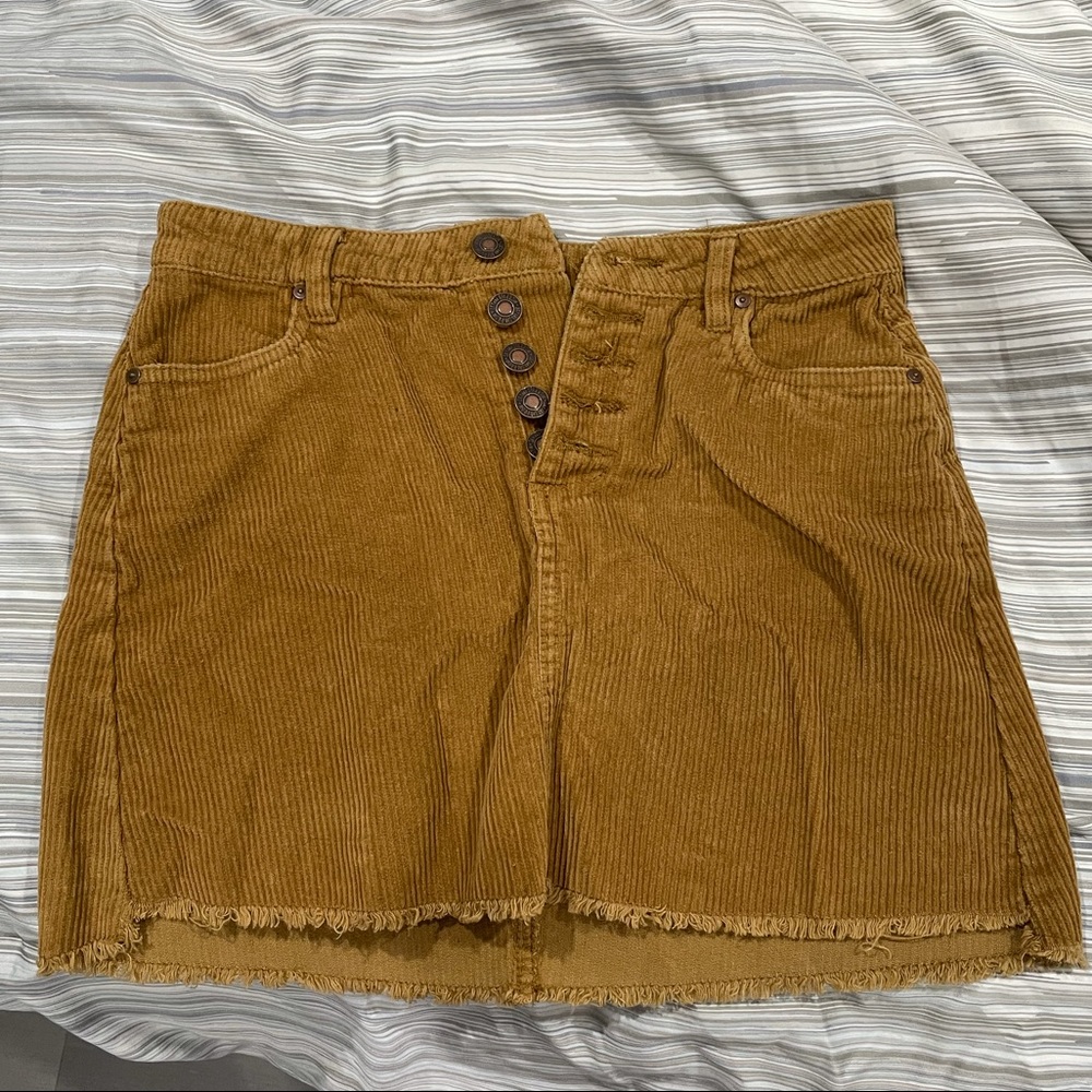 Velvet skirt